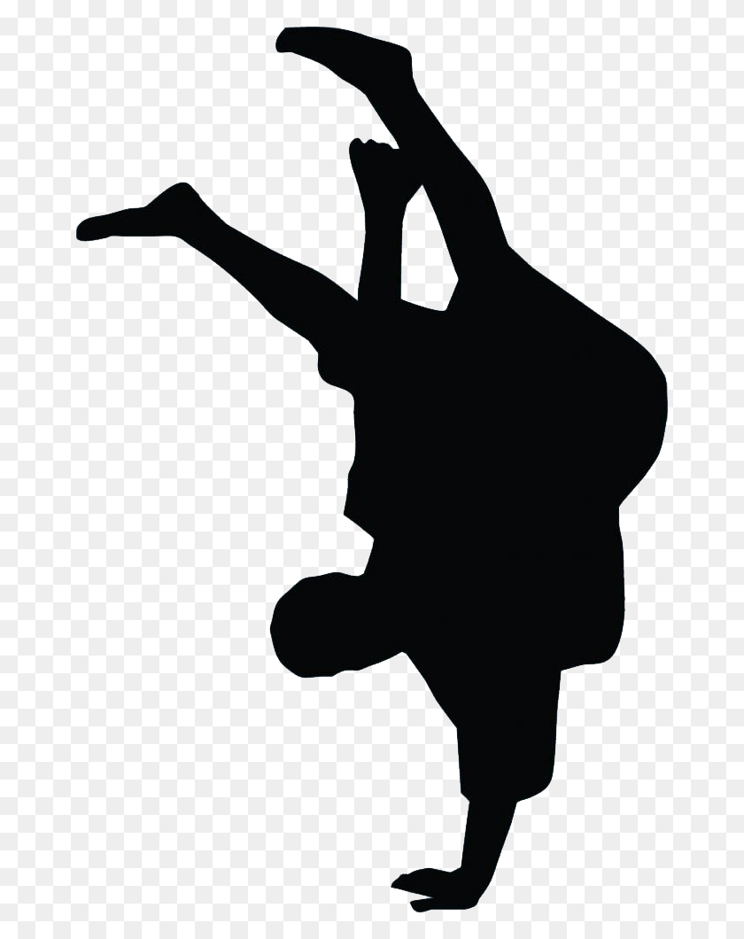 668x1000 Breakdance Silhouette, Person, Human HD PNG Download
