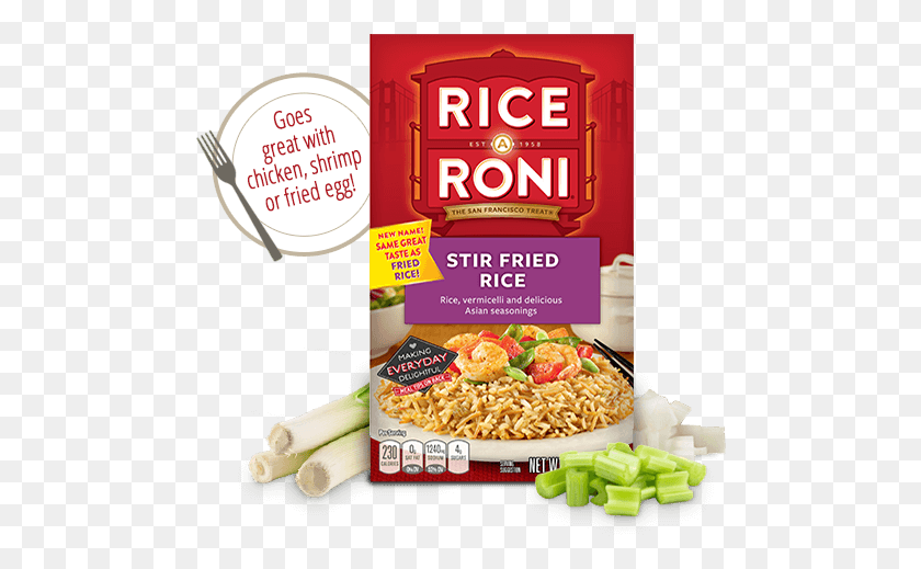 484x459 Breakfast Fried Rice Rice A Roni Stir Fried Rice, Food, Plant, Produce HD PNG Download