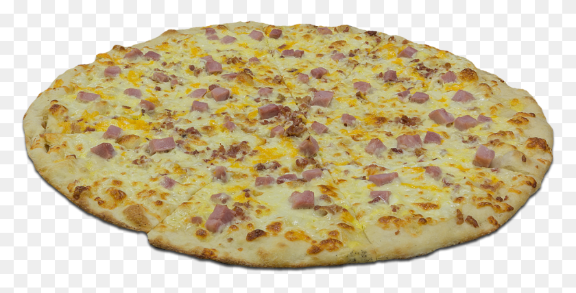 1164x550 Pizza De Desayuno Con Jamón, Tocino Y Huevos, Pizza De Estilo California, Pan, Comida, Panqueque, Hd Png Download