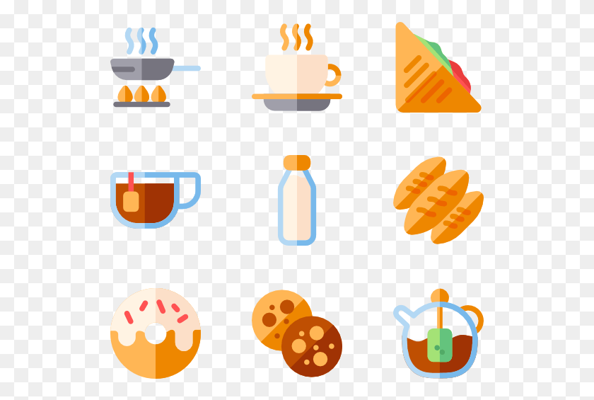 529x505 Breakfast Transparent Background Breakfast Icon, Beverage, Drink, Cup HD PNG Download