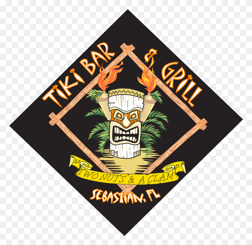 1249x1215 Breaking News Tiki Bar Amp Grill Sebastian Fl, Symbol, Emblem, Building HD PNG Download