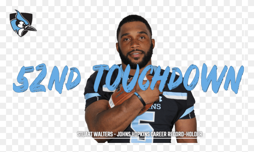1001x569 Breaks The Johns Hopkins All Time Record For Touchdowns Player, Person, Human, Poster HD PNG Download