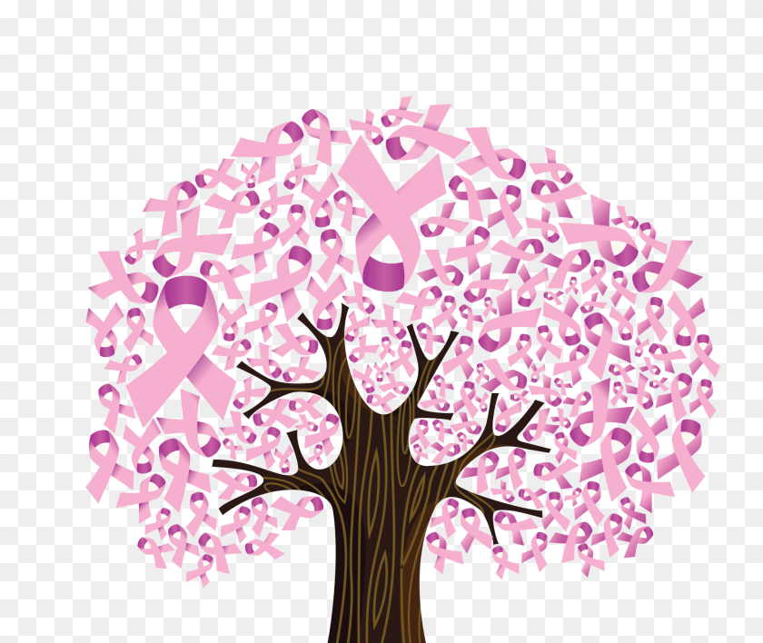 2048x1725 Breast Cancer Breast Cancer Tree Purple, Art, Flower, Plant Transparent PNG