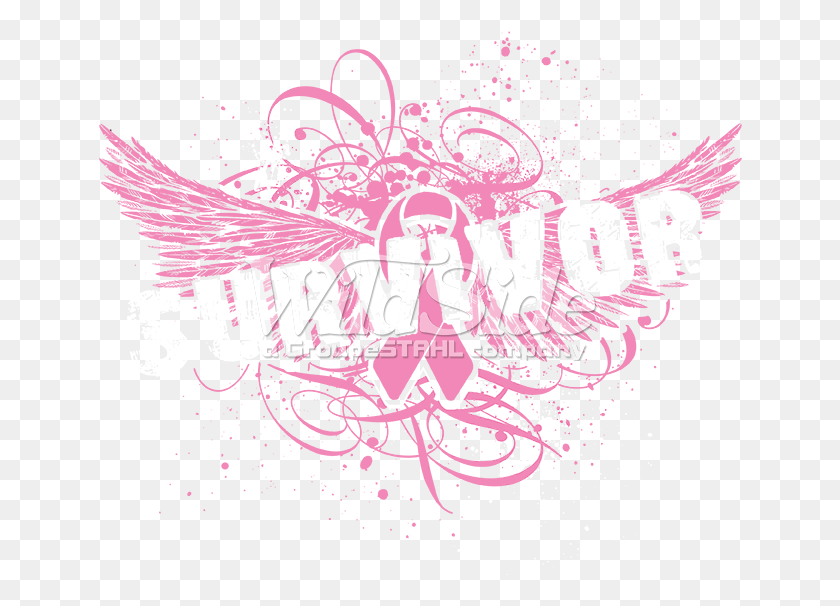650x546 Breast Cancer Breast Cancer With Wings Logo, Graphics, Paper HD PNG Download