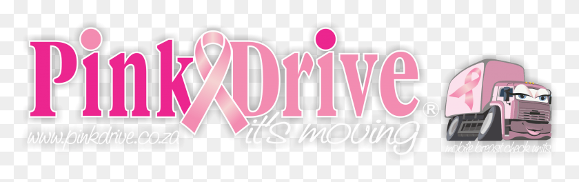 2826x740 Breast Cancer Education And Awareness Pink Drive, Label, Text, Word HD PNG Download