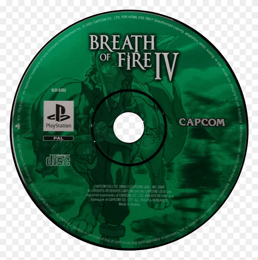 983x995 Breath Of Fire Iv Breath Of Fire, Disk, Dvd HD PNG Download
