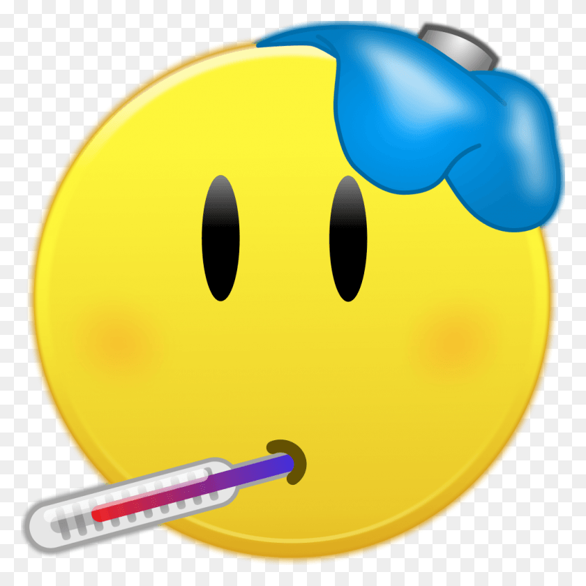 1024x1024 Breathe Face Sick Smiley, Pac Man HD PNG Download
