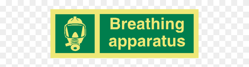 503x169 Breathing Apparatus Imo Sign Sign, Symbol, Text, Road Sign HD PNG Download