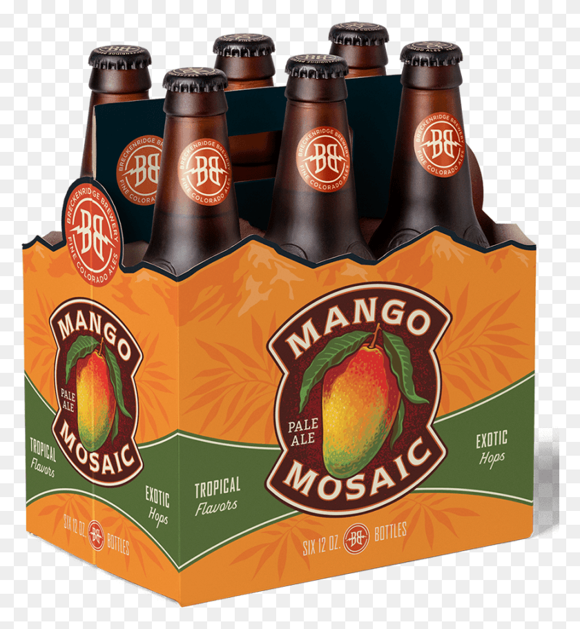873x953 Breckenridge Mango Mosaic Vanilla Porter Beer, Alcohol, Beverage, Drink HD PNG Download