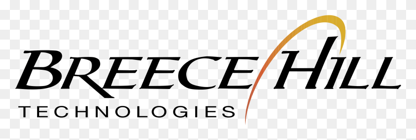2191x629 Breece Hill Technologies 01 Logo Transparent Graphics, Arrow, Symbol, Text HD PNG Download