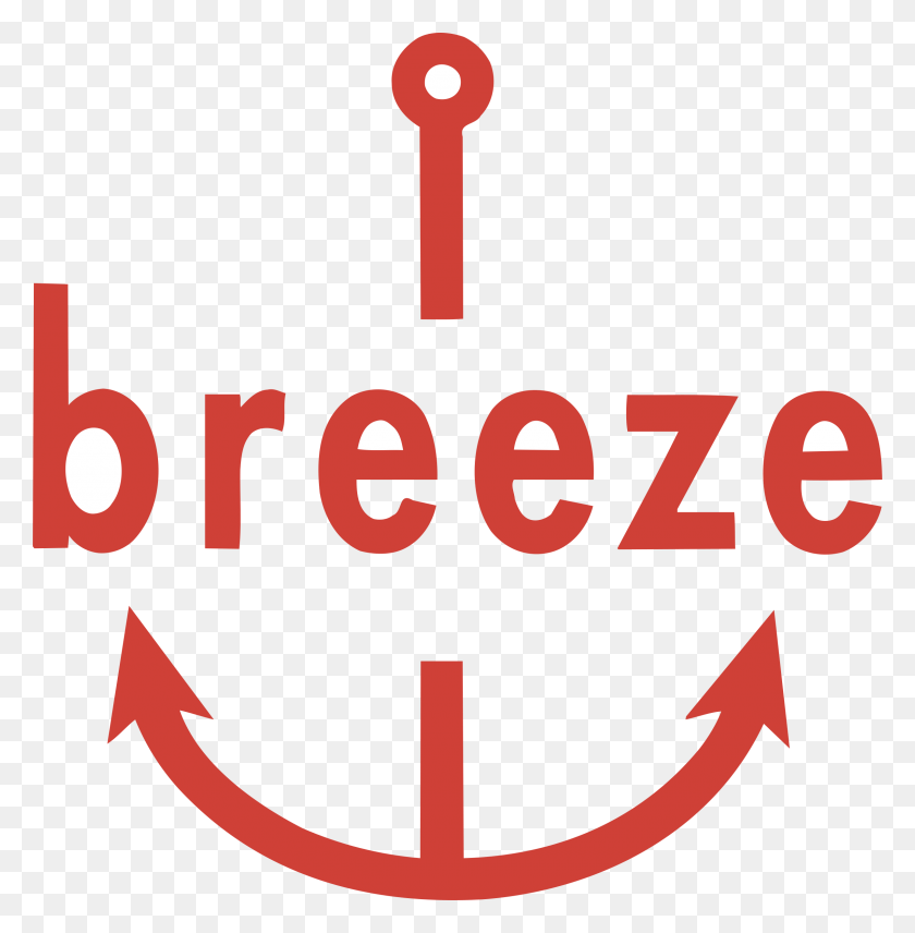 2400x2452 Breeze Logo Transparent Circle, Hook, Anchor HD PNG Download