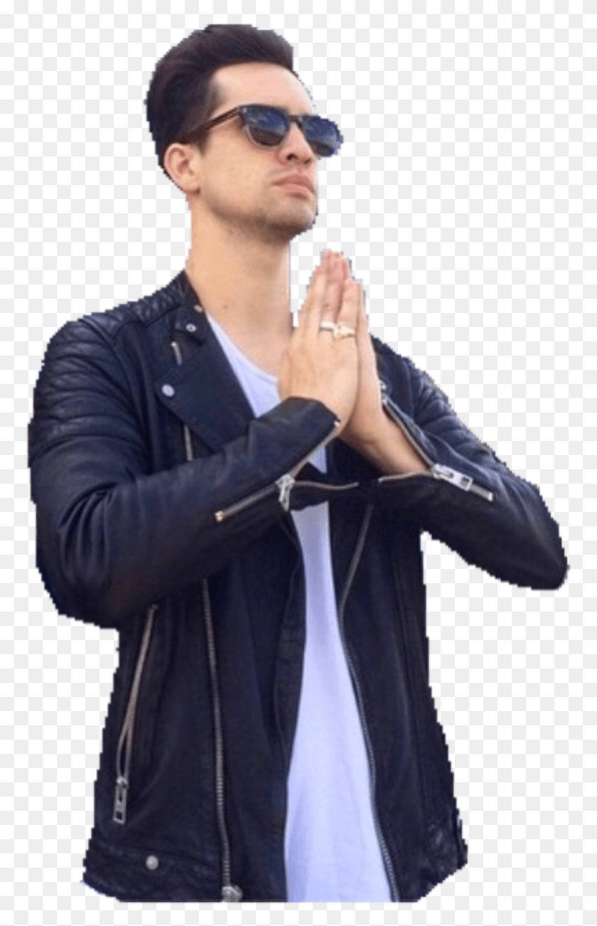 770x1242 Brendonurie Sticker Brendon Urie, Clothing, Apparel, Sunglasses HD PNG Download