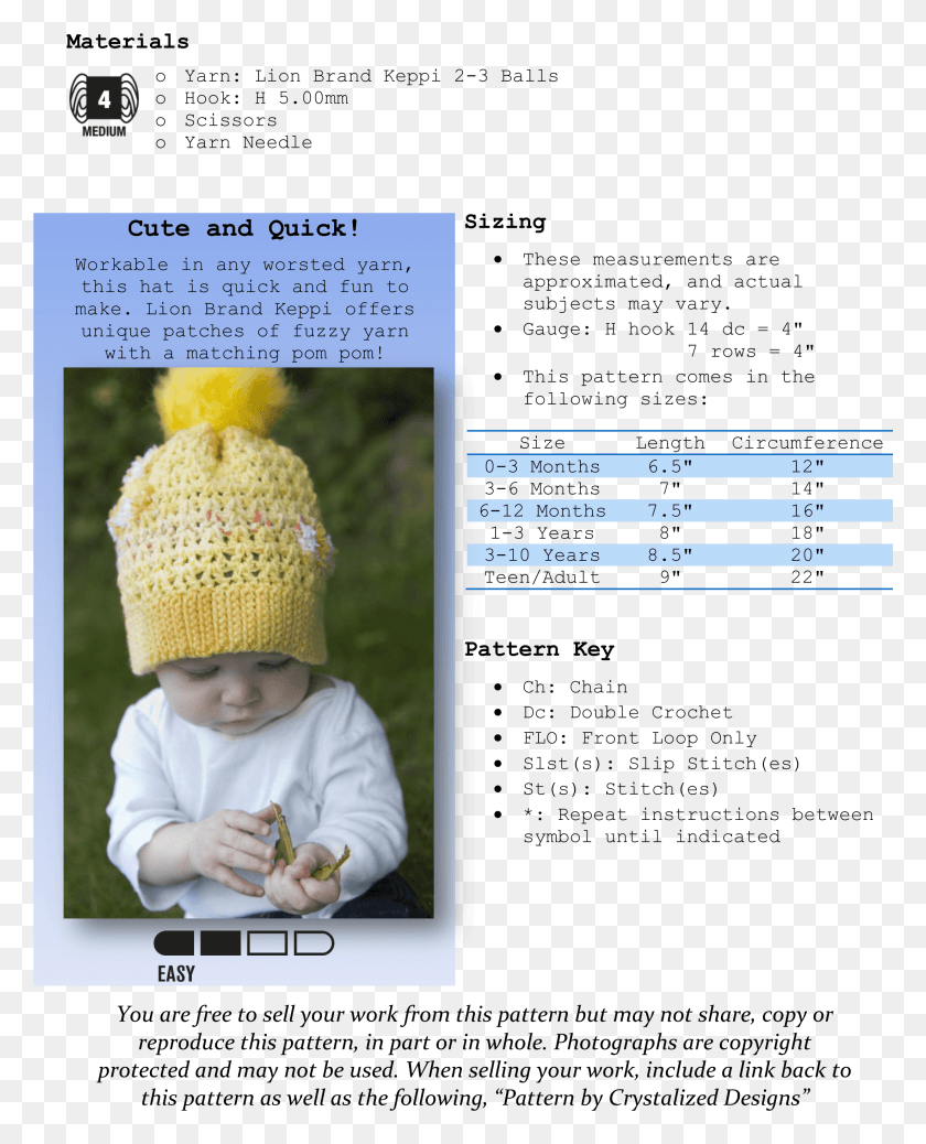2200x2760 Brennan Beanie Free Crochet Pattern By Crystalized, Одежда, Одежда, Капот, Hd Png Скачать