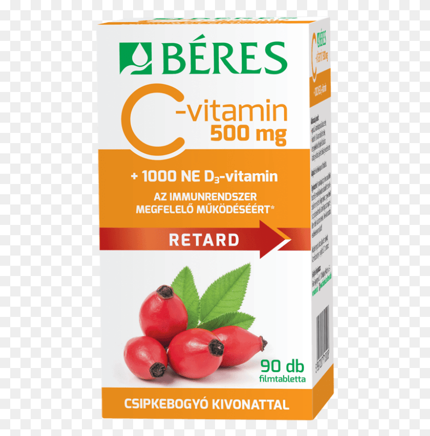 467x793 Bres Vitamin C 500 Mg Retard Film Coated Tablets With Bres, Plant, Fruit, Food HD PNG Download