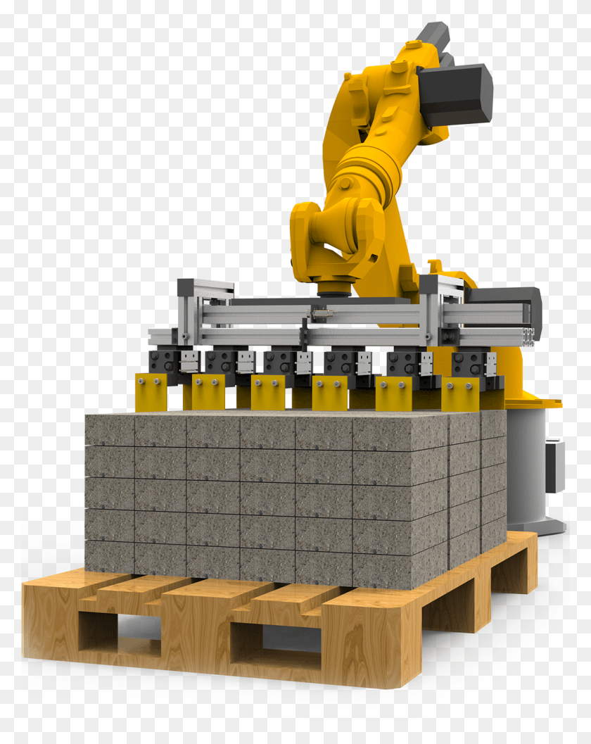 1095x1400 Brick Stacker And Paler Bricklayer, Machine, Wood, Toy HD PNG Download