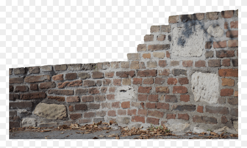 801x458 Кирпичная Стена, Стена, Каменная Стена, Дорожка Hd Png Скачать