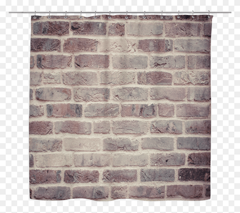 1025x899 Brick Wall Shower Curtain Brick, Rug, Walkway, Path HD PNG Download