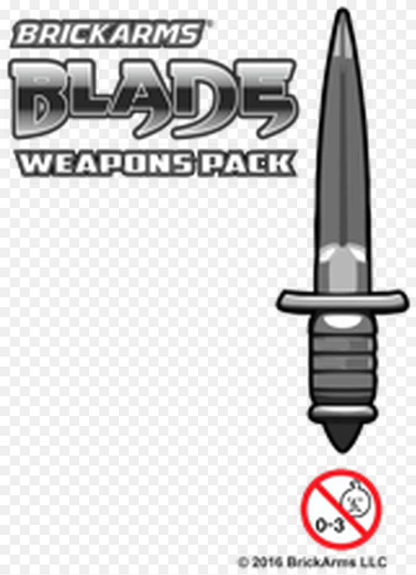 845x1168 Brickarms Blade Weapons Pack Throwing Knife, Sword, Weapon, Dagger Sticker PNG
