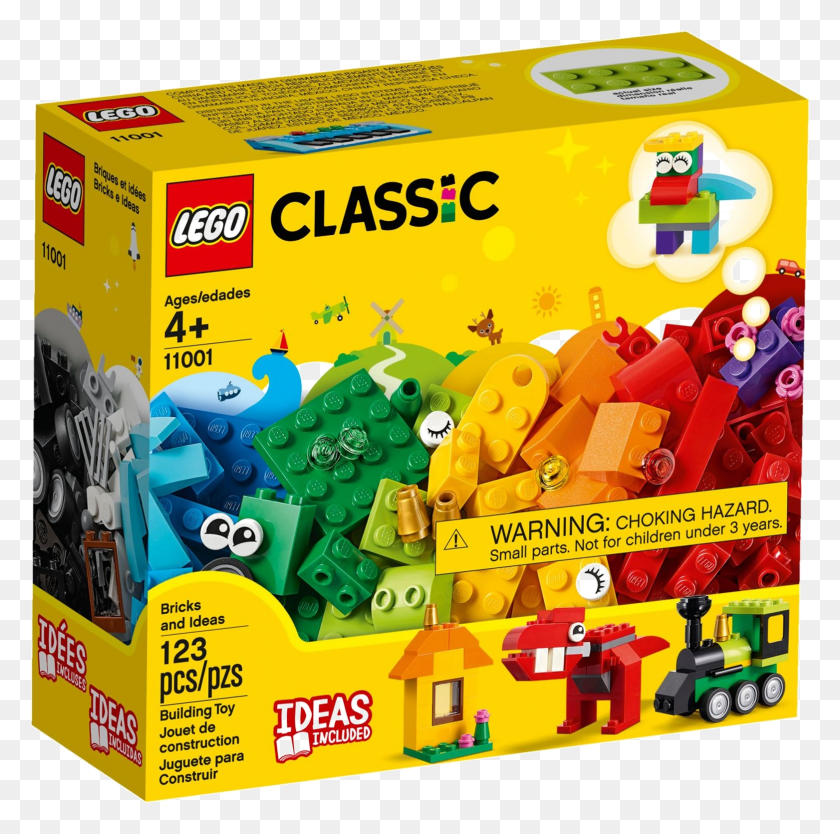 1563x1552 Bricks And Ideas 11001 Lego, Text, Game, Jigsaw Puzzle HD PNG Download