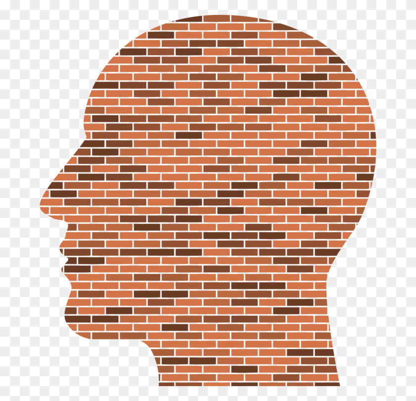 680x750 Brickwork Wall Tile Mosaic Logo Cncif, Rug, Face, Person HD PNG Download