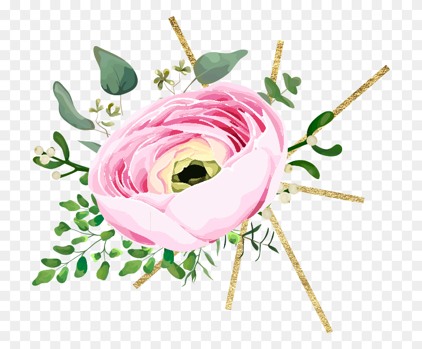 714x636 Свадебные Дизайнерские Коллекции Садовые Розы, Роза, Цветок, Растение Hd Png Скачать