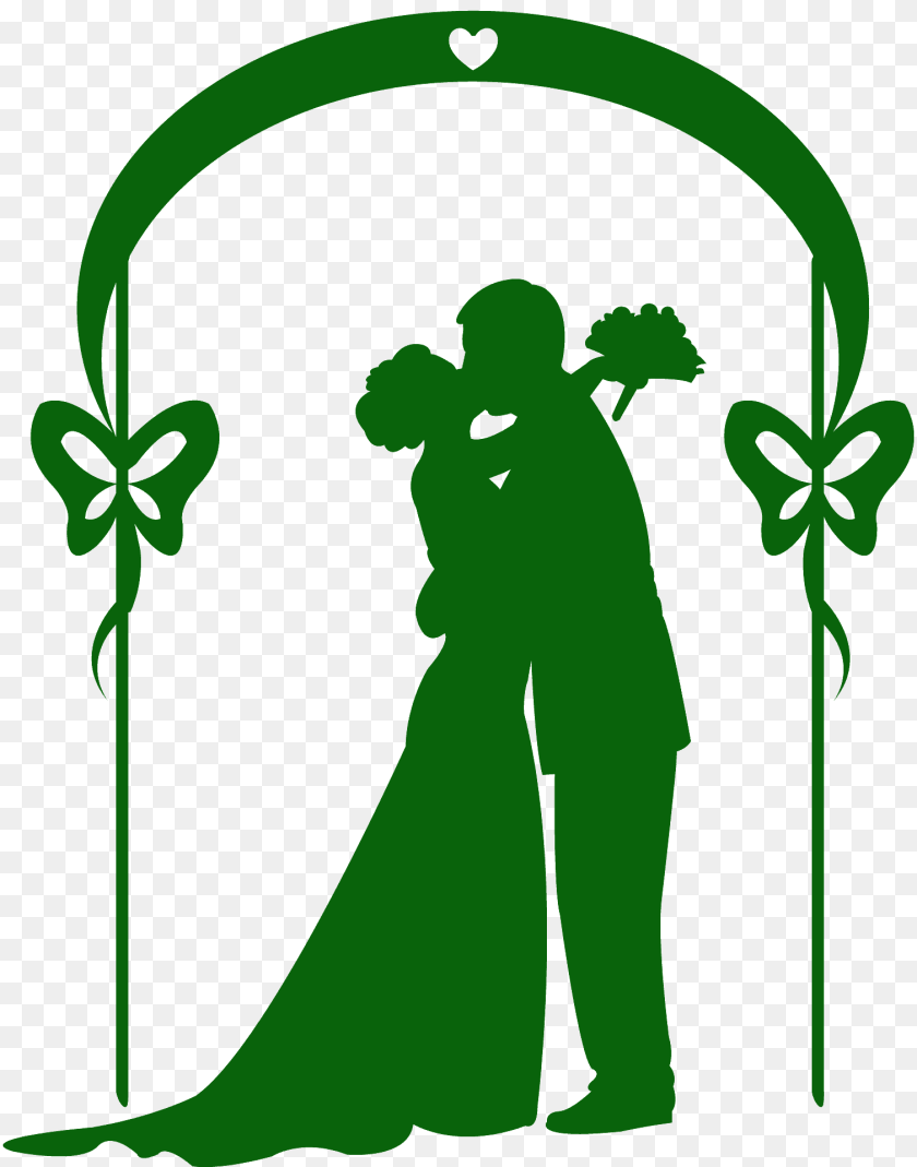 Bridal Party Silhouette, Art, Graphics, Person, Photography PNG