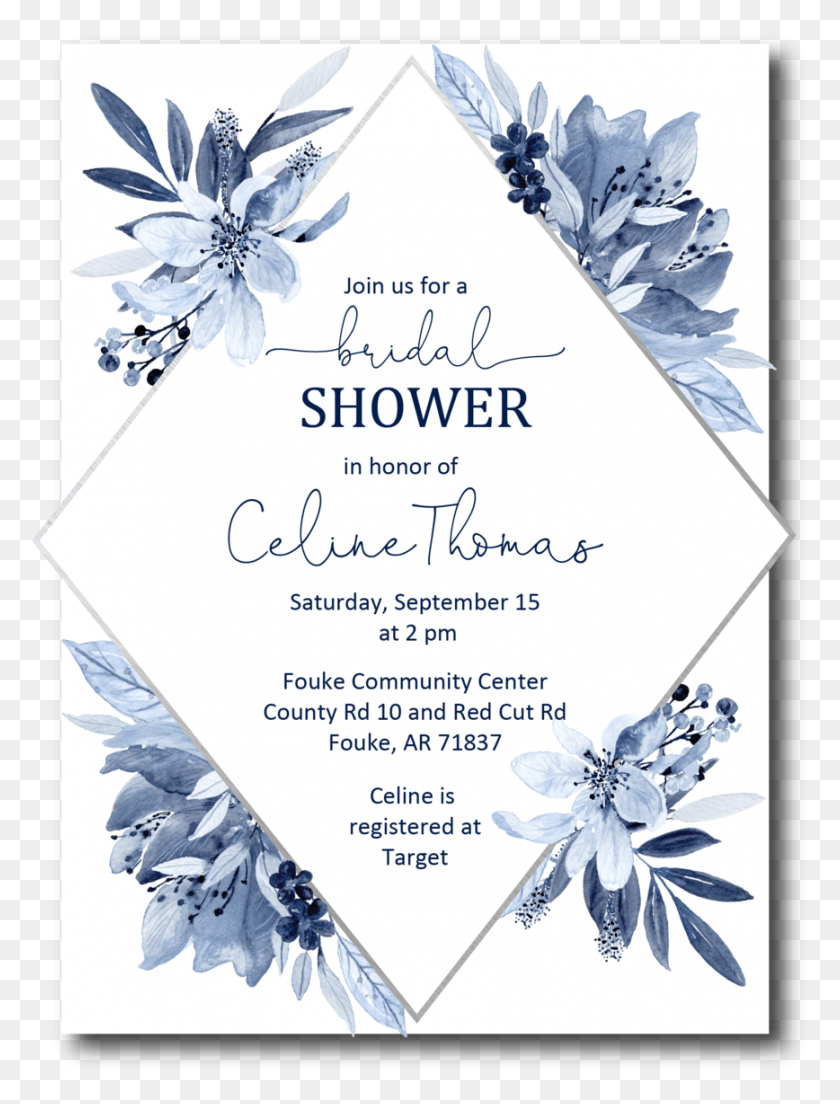 868x1162 Bridal Shower, Flyer, Poster, Paper HD PNG Download