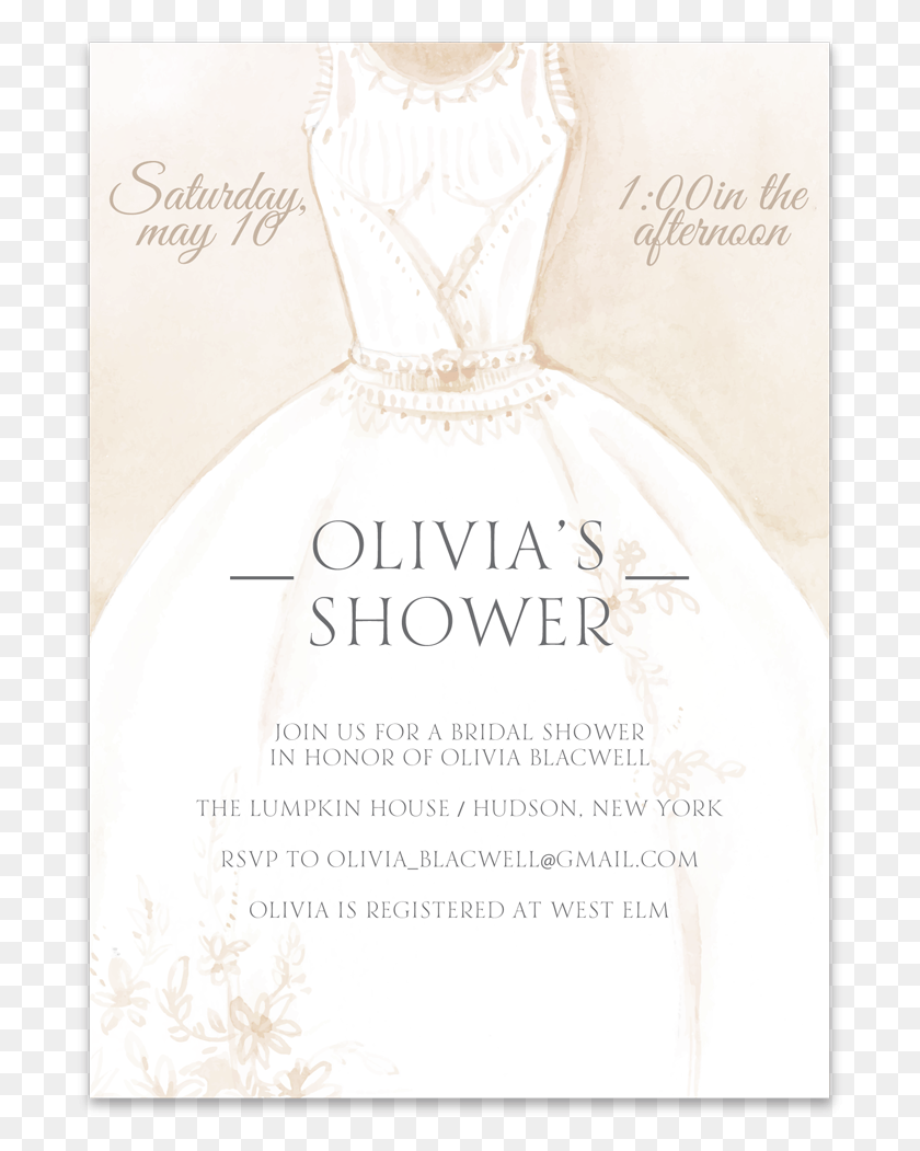 702x991 Bridal Shower Pattern, Clothing, Apparel, Poster HD PNG Download