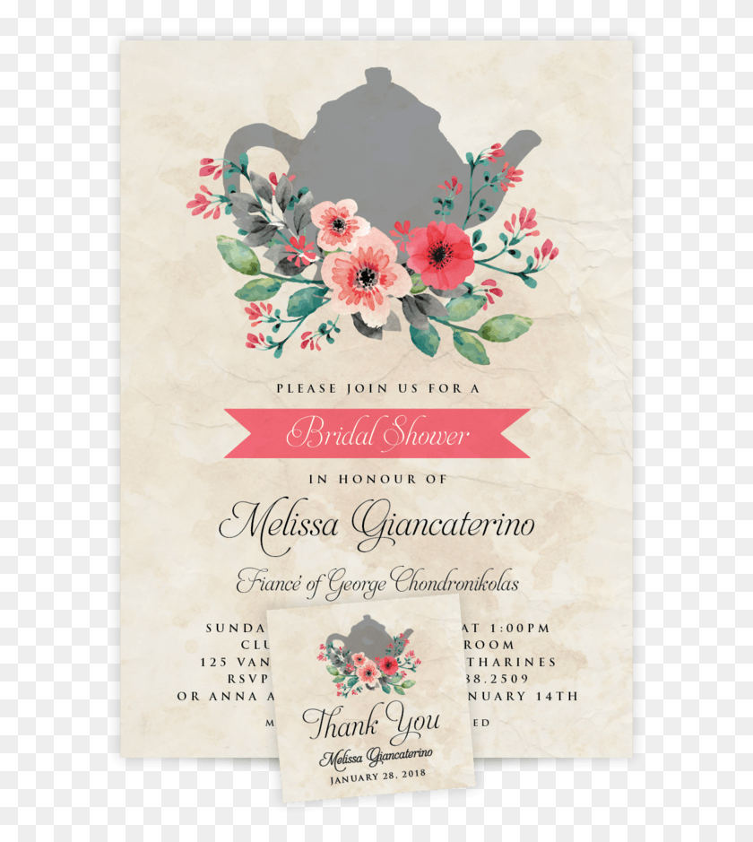 601x879 Bridal Shower30 Paper, Poster, Advertisement, Flyer HD PNG Download