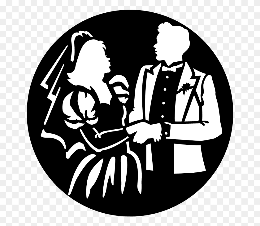 669x669 Bride And Groom Illustration, Person, Human, Performer HD PNG Download