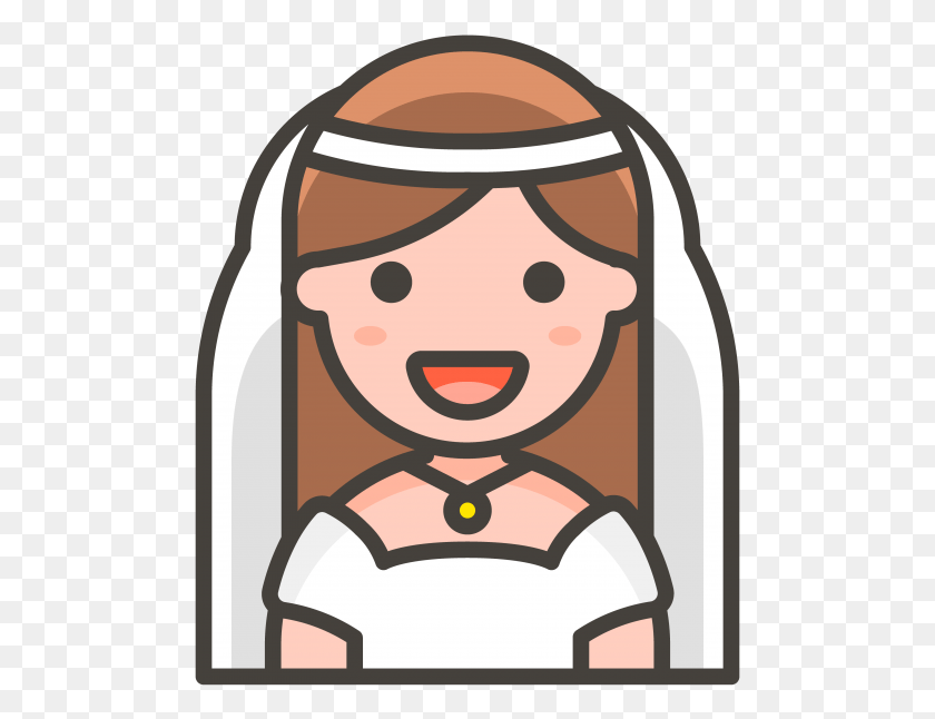 491x586 Bride With Veil Emoji Emoji Novia, Label, Text, Face HD PNG Download