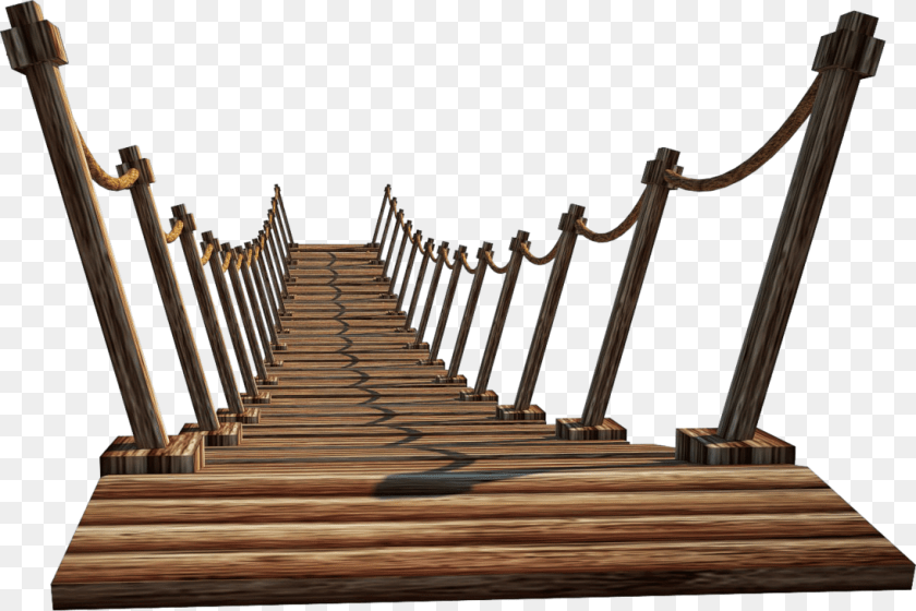 Bridge, Rope Bridge, Suspension Bridge, Architecture, Building Sticker PNG