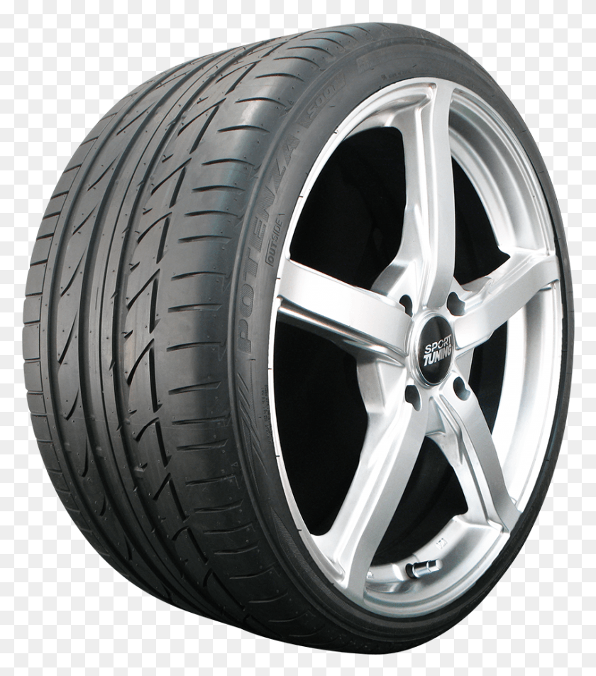 845x967 Bridgestone Potenza S001 Michelin Premier A S 195, Tire, Wheel, Machine HD PNG Download
