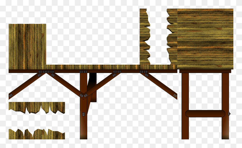 1536x896 Bridgetiles Wooden Bridge 2d Game, Wood, Furniture, Table HD PNG Download