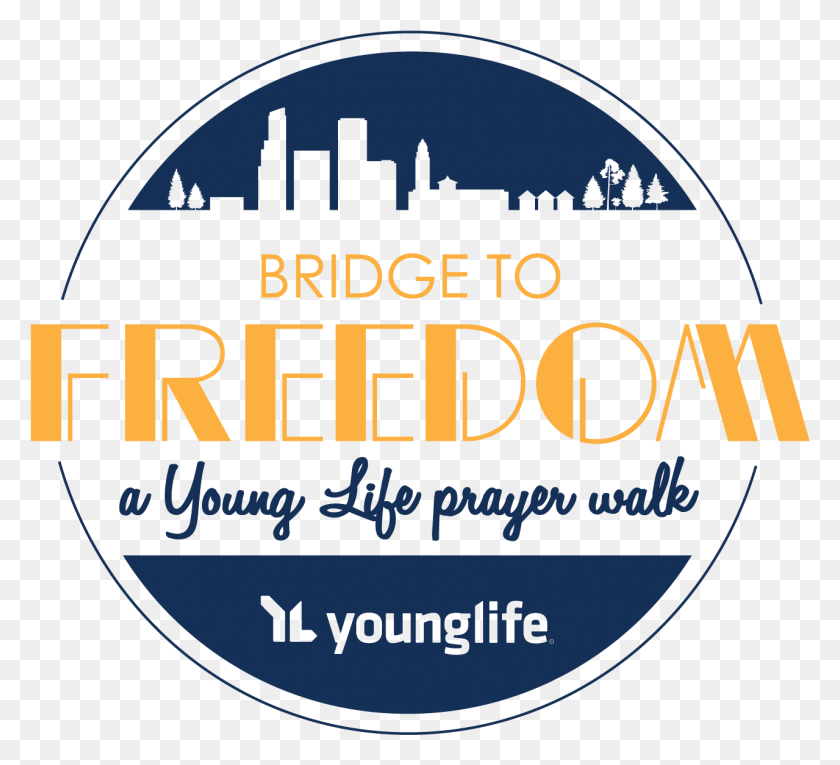 1279x1157 Bridgetofreedom Blue Young Life, Word, Label, Text HD PNG Download