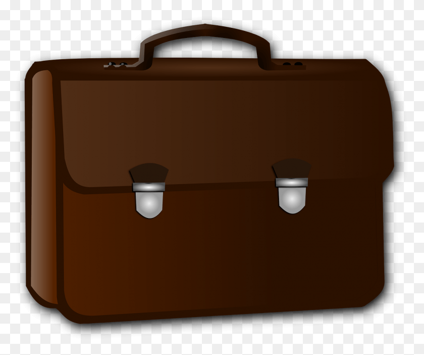 1280x1055 Briefcase Business Brown Image Briefcase Clipart Transparent Background, Bag, Luggage HD PNG Download