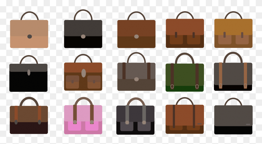 1685x871 Briefcase Icons Handbag, Bag, Accessories, Accessory HD PNG Download