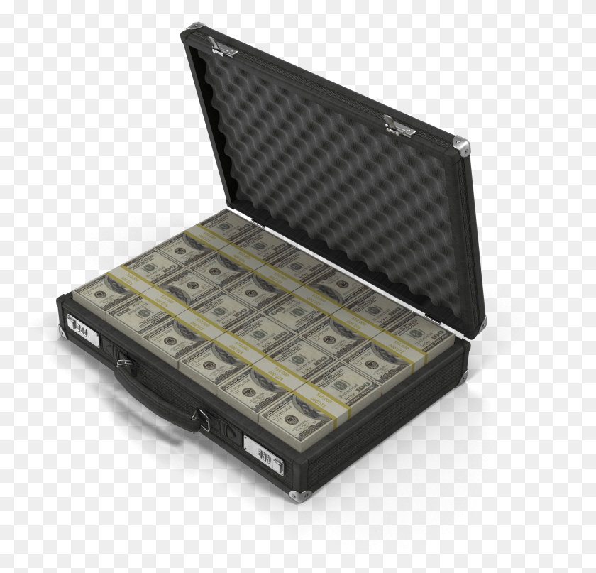 1785x1710 Briefcase Of Money Eye Shadow, Box, Luggage, Suitcase HD PNG Download