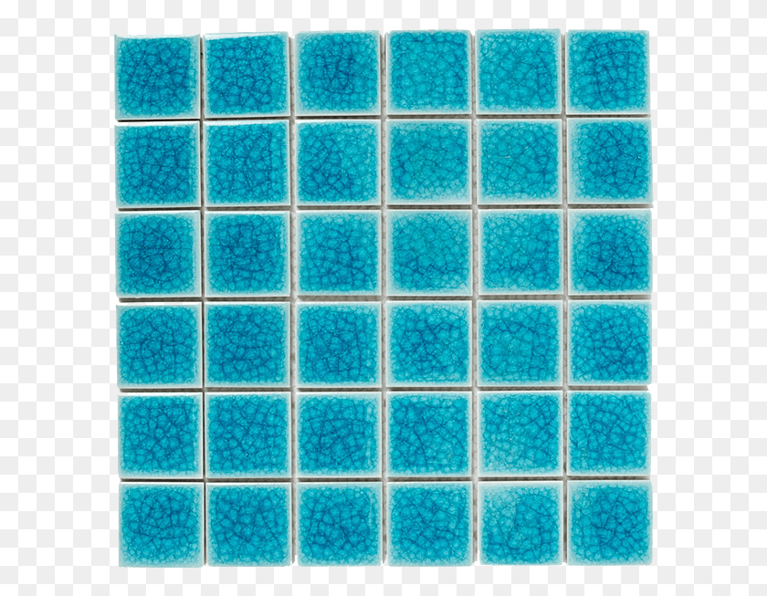 594x593 Bright Amp Beautiful Crackle Blue Ceramic Gloss Wall Vector Scan Vs Raster Scan Ebl, Tile, Pool, Water HD PNG Download