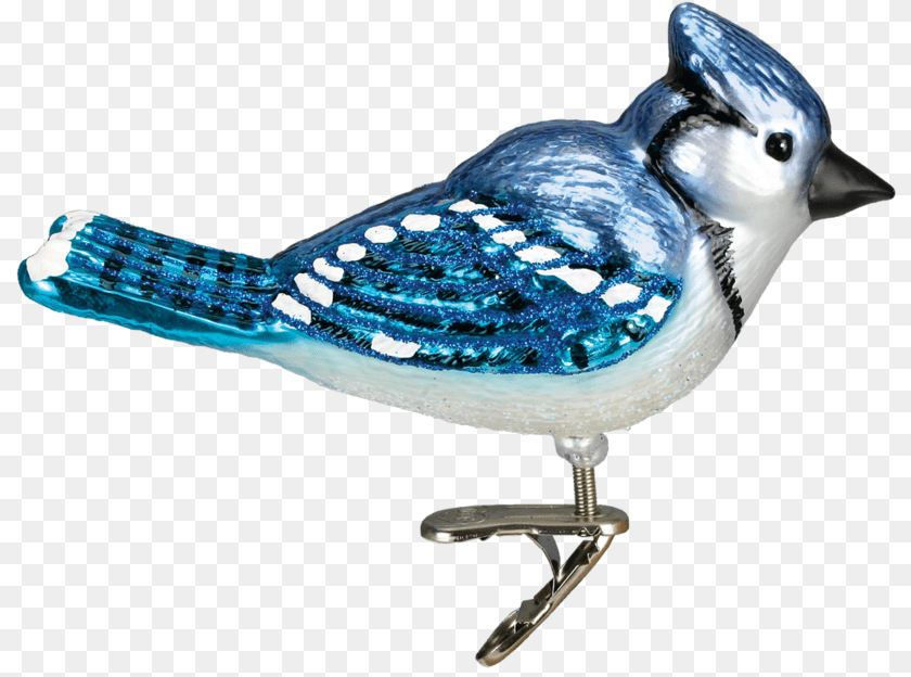 Bright Blue Jay Ornament Christmas Day, Animal, Bird, Blue Jay, Bluebird Clipart PNG
