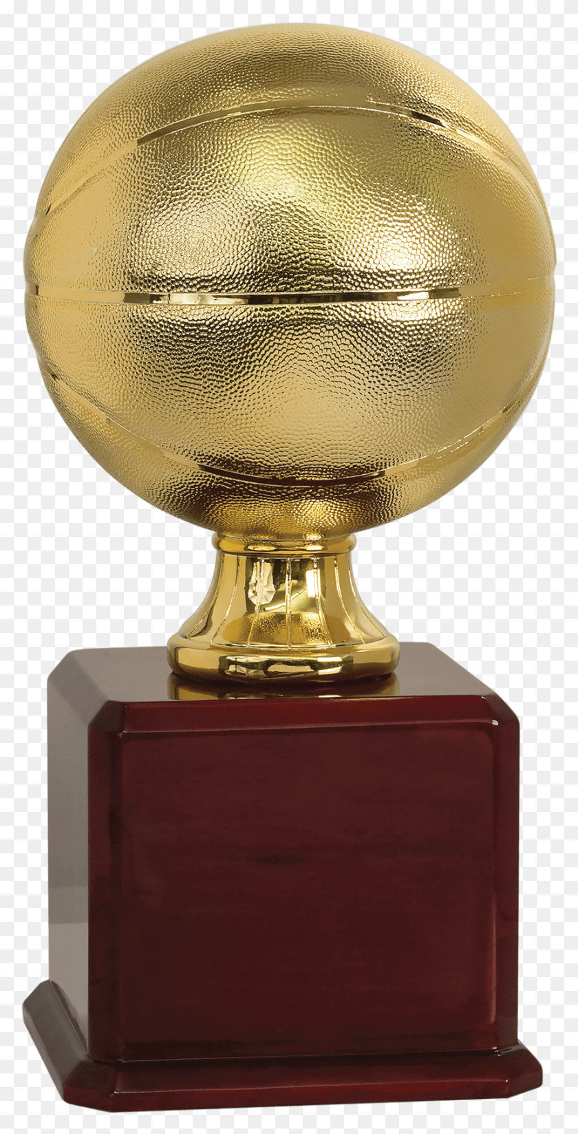 859x1749 Bright Gold Basketball Trophy Basketball Trophy Transparent, Lamp, Helmet, Clothing HD PNG Download
