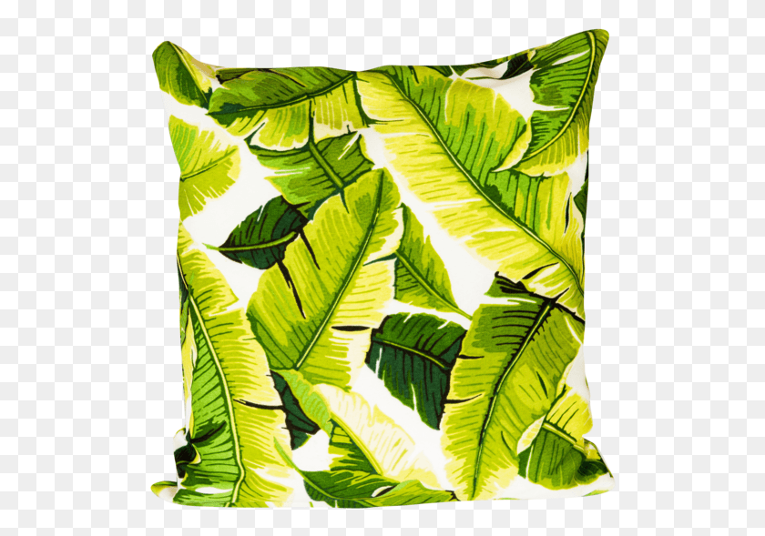 512x529 Bright Palm Leaf Pillows Cushion, Leaf, Plant, Fern HD PNG Download