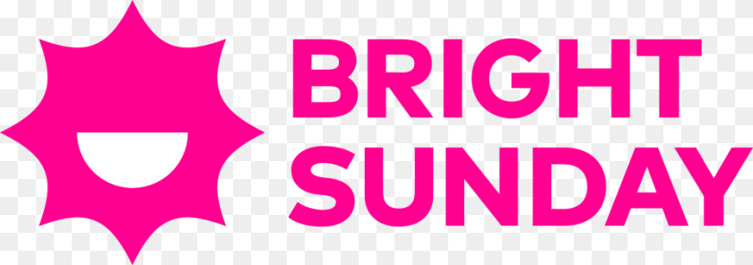 960x338 Bright Sunday Logo Bright Sunday Logo, Purple, Symbol Clipart PNG