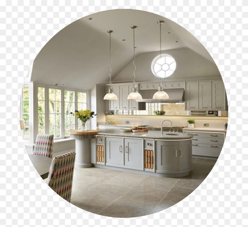 707x707 Bright White Lighting With Accurate Matched Colour Conservatory Kitchens, Room, Indoors, Interior Design HD PNG Download