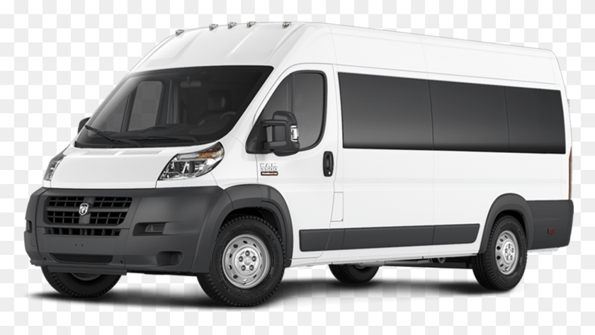 1503x797 Bright White Ram Promaster Van, Minibus, Bus, Vehicle HD PNG Download
