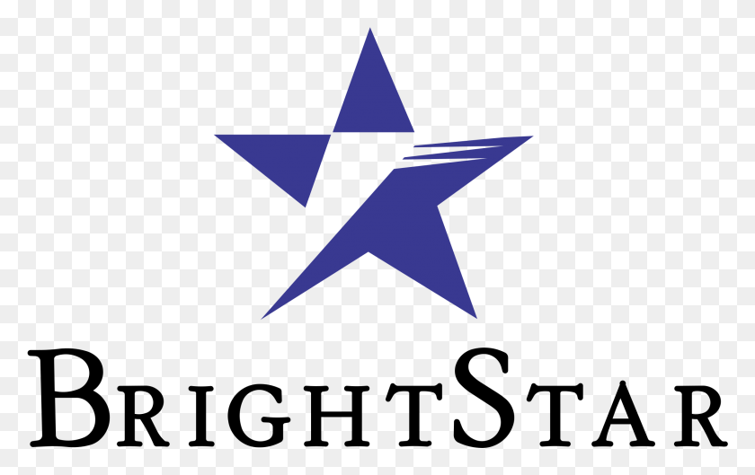 2194x1320 Brightstar Logo Transparent Bright Star, Symbol, Cross, Star Symbol HD PNG Download