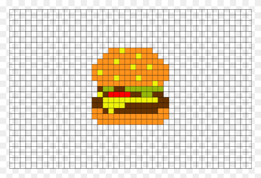 880x581 Brik Pixel Art В Твиттере Выпускной Кепка Pixel Art, Pac Man Hd Png Скачать