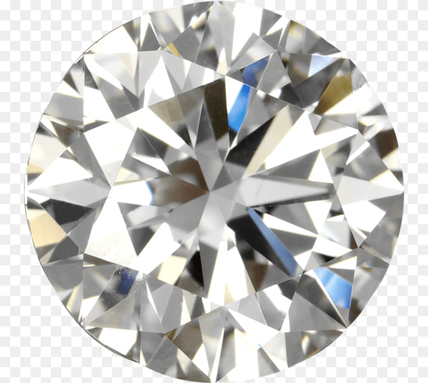 Brilliant Round Shaped Round Diamond Transparent Background, Accessories, Gemstone, Jewelry Sticker PNG