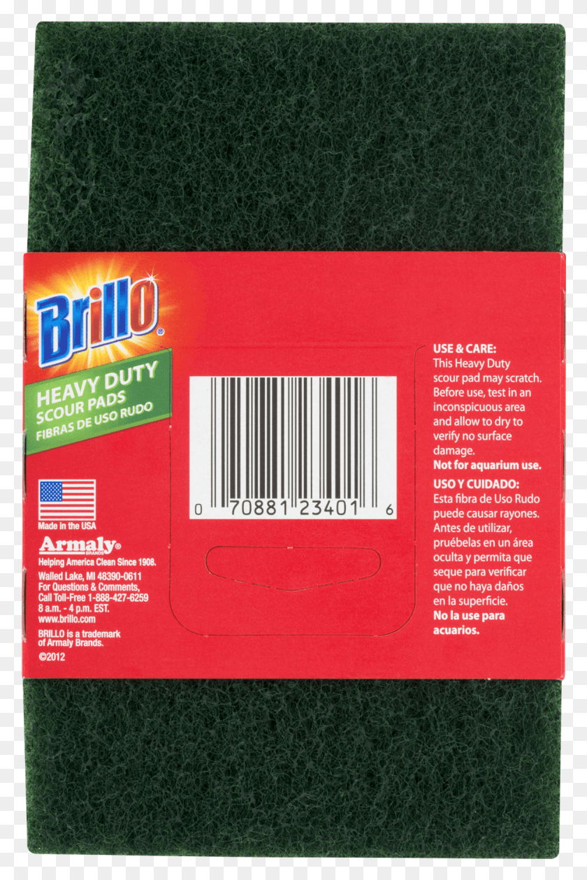 1171x1801 Brillo Pad, Poster, Advertisement, Label HD PNG Download