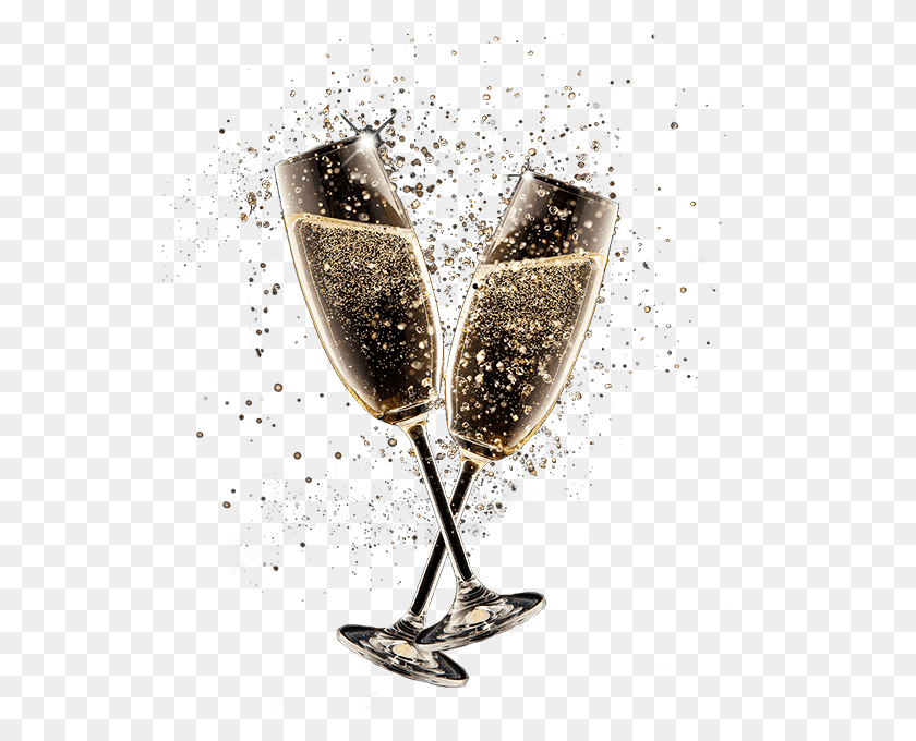 552x620 Bringing People Together Champagne Stemware, Glass, Goblet, Wine Glass HD PNG Download